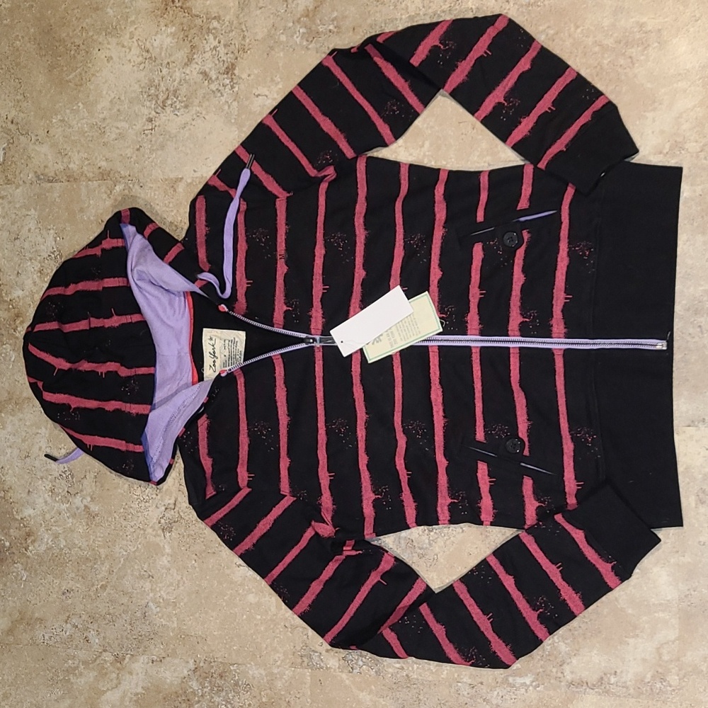 Zoo york new hoodie full zipper size m